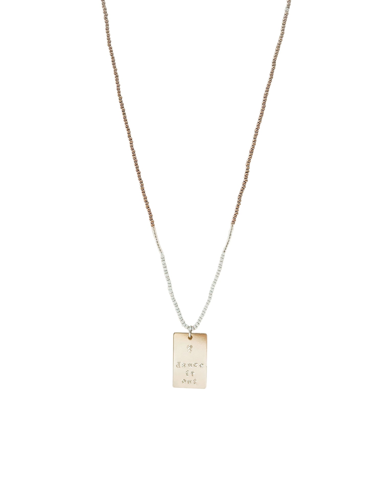 Handmade Dance it Out necklace by ANGA Creations